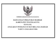 MENGINTIP APBD TULUNGAGUNG 2026, TAMBAH GEMUK??