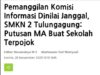 TAK TERIMA PUTUSAN MA, KASEK SMKN 2 NYINYIR DI MEDSOS. MKT : SEHARUSNYA KASEK SUDAH JADI PROFESOR
