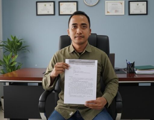 Sah, B.A.D.A.K Serahkan Surat Penetapan Eksekusi PTUN ke SMKN 2 Tulungagung