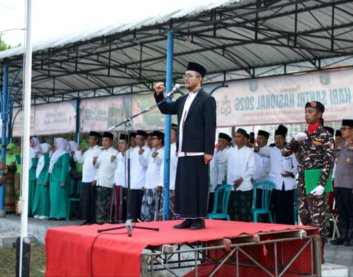 Apel HSN 2026 di Rejotangan, Camat Didi Jarot Ajak Santri Perkuat Persatuan Menuju Indonesia Emas